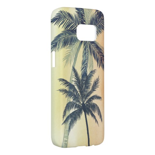 Tropical Palm Blätter Case-Mate Samsung Galaxy Hülle (Rückseite/rechts)