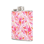 Tropical Palm Blätter Flachmann (Links)