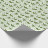 Tropical Palm Blätter Geschenkpapier (Ecke)