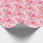 Tropical Palm Blätter Geschenkpapier (Ecke)