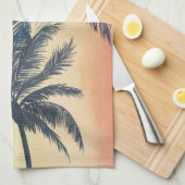 Tropical Palm Blätter Küchentuch (Viertel Falte)