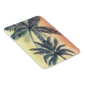 Tropical Palm Blätter Magnet (Rechte Seite)