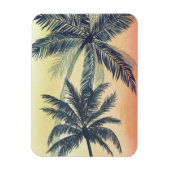 Tropical Palm Blätter Magnet (Vertikal)