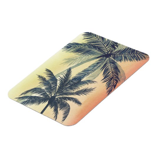 Tropical Palm Blätter Magnet (Linke Seite)