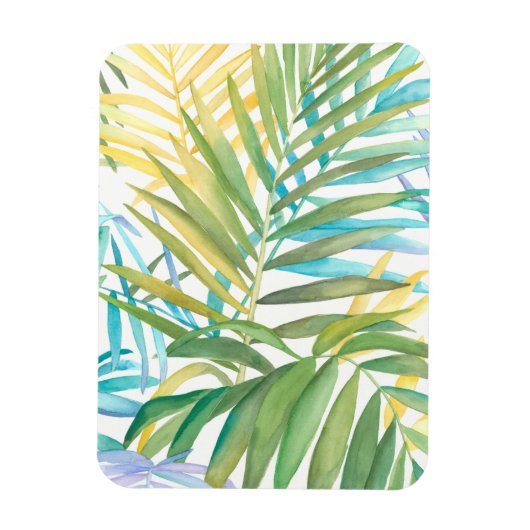 Tropical Palm Blätter Magnet (Vertikal)