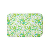 Tropical Palm Blätter Muster Badematte (Vorderseite)