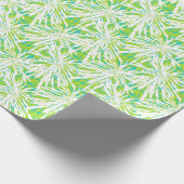 Tropical Palm Blätter Muster Geschenkpapier (Ecke)