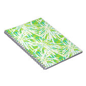Tropical Palm Blätter Muster Notizblock (Rechte Seite)
