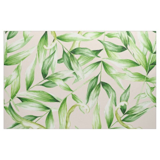 Tropical Palm Blätter Muster Stoff (Yard (91,4 cm))