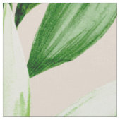 Tropical Palm Blätter Muster Stoff (Nahaufnahme)