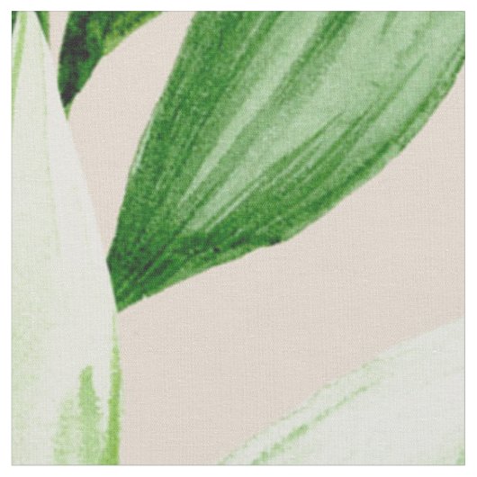 Tropical Palm Blätter Muster Stoff (Nahaufnahme)