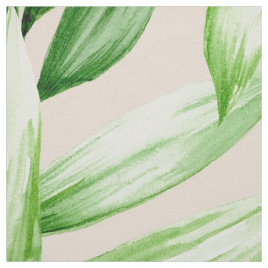 Tropical Palm Blätter Muster Stoff (Muster)