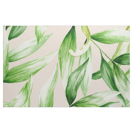 Tropical Palm Blätter Muster Stoff (Fat Quarter (45,7 x 55,9 cm))