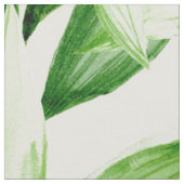 Tropical Palm Blätter Muster Stoff (Nahaufnahme)