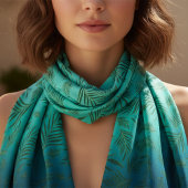 Tropical Palm Blätter Muster Stoff