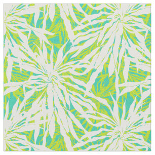 Tropical Palm Blätter Muster Stoff