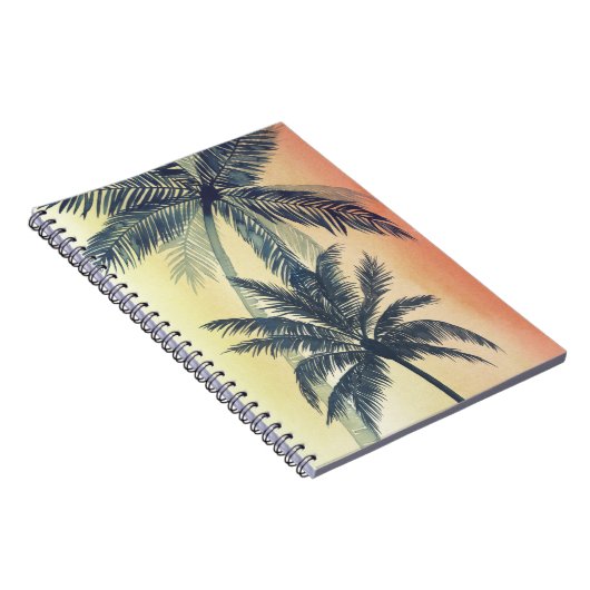 Tropical Palm Blätter Notizblock (Rechte Seite)