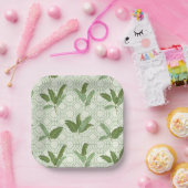 Tropical Palm Blätter Pappteller (Party)