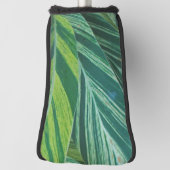 Tropical Palm Blätter Pattern Summer Beach Nature Golf Headcover (Rotieren 90)