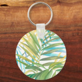 Tropical Palm Blätter Schlüsselanhänger (Vorderseite)