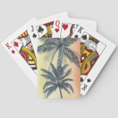 Tropical Palm Blätter Spielkarten (Rückseite)