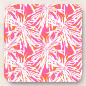 Tropical Palm Blätter Untersetzer (Vorderseite)