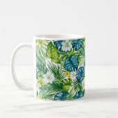 Tropical Palm Blume Kaffee Tasse (Links)