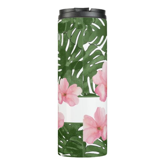 Tropical Palm Bridesmaid Thermosbecher (Rückseite)