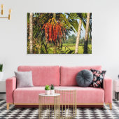 Tropical Palm Fruit Bali - Canvas Wall Art Print Leinwanddruck (Insitu (Wohnzimmer))