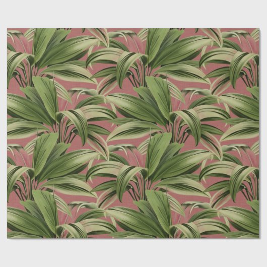 Tropical Palm Geschenkpapier (Flach)
