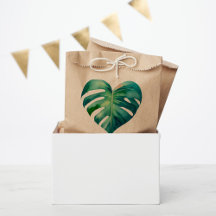 Tropical Palm Heart Wedding