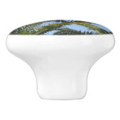 Tropical Palm Keramikknauf (Seitenansicht)