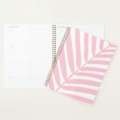 Tropical Palm Leaf Baby Pink Planer (Anzeige)
