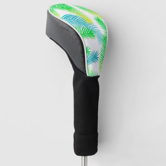 Tropical Palm Leaf Golf Club Headcover - Stilvoll (angewinkelt)