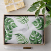 Tropical Palm Leaf Hochzeit in Urlaubsort Seidenpapier (Geschenk)