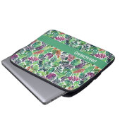 Tropical Palm Leaf Muster iPad Fall Laptopschutzhülle (Vorne Knopf)