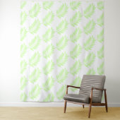 Tropical Palm Leaf Muster Tapestar Wandteppich (Beispiel)