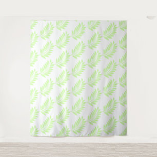 Tropical Palm Leaf Muster Tapestar Wandteppich