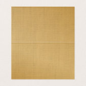 Tropical Palm Leaf Name Platzkarte Visitenkarten (Innenseite Aufgefaltet)