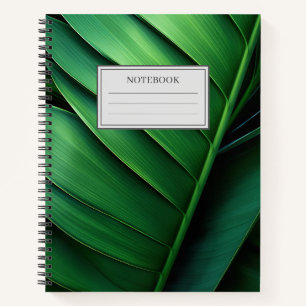Tropical Palm Leaf Notizblock