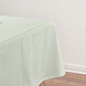 Tropical Palm Leaf Sage Green Tischdecke (Beispiel)