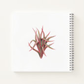 Tropical Palm Leaf Spiral Notebook Notizblock (Rückseite)