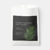 Tropical Palm Night Sky Moderne Minimalistische Ho Geschenktütchen (Vorderseite)