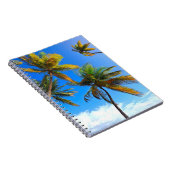 Tropical Palm Notebook - Caribbean Vibes Journal Notizblock (Rechte Seite)