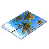 Tropical Palm Notebook - Caribbean Vibes Journal Notizblock (Linke Seite)