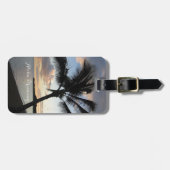 Tropical Palm Ocean Aloha Dreaming Gepäckanhänger (Vorderseite horizontal)