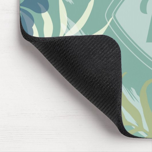 Tropical Palm Pattern Mousepad (Ecke)