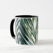 Tropical Palm Pattern Tasse (Vorderseite Links)