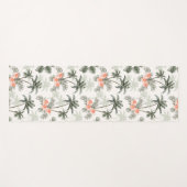 Tropical Palm Print Yoga Mat Yogamatte (Vorderseite (Horizontal))