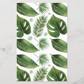 Tropical Palm sagte er sagte, sie sagte Brautparty Flyer (Hinten)